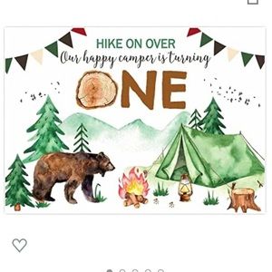 ONE Happy Camper Birthday Bundle